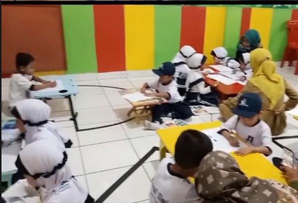 Lomba Mewarnai tingkat PG/TKA/TKB TKIT Nurul Ilmi Medan